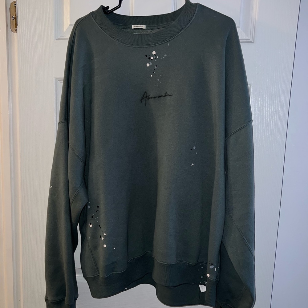 Abercrombie oversized sweatshirt